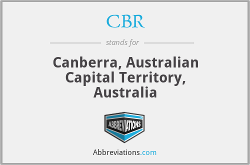 CBR - Canberra, Australian Capital Territory, Australia