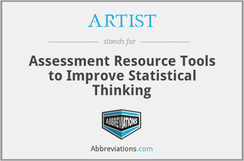 ARTIST - Assessment Resource Tools to Improve Statistical Thinking