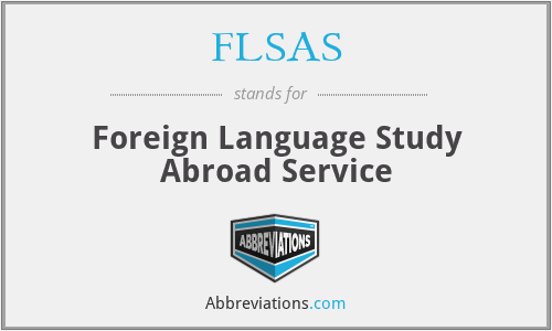 FLSAS - Foreign Language Study Abroad Service