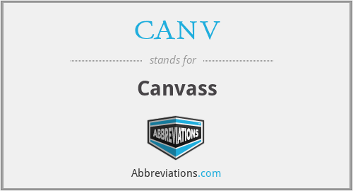 CANV - Canvass