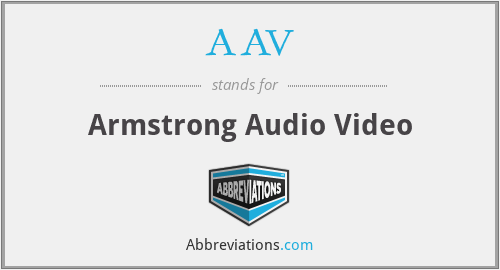 AAV - Armstrong Audio Video