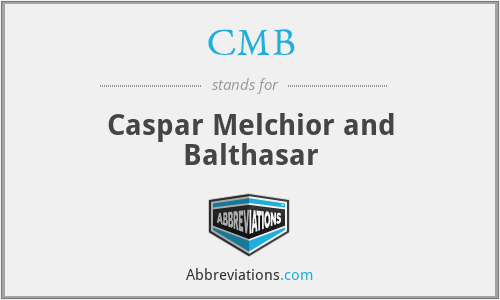 CMB - Caspar Melchior and Balthasar