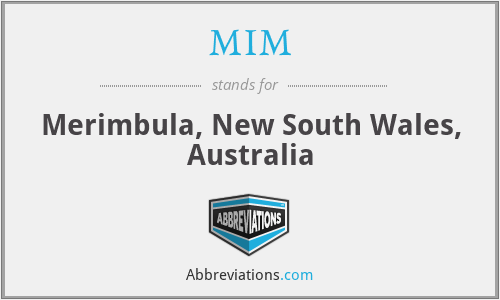 MIM - Merimbula, New South Wales, Australia
