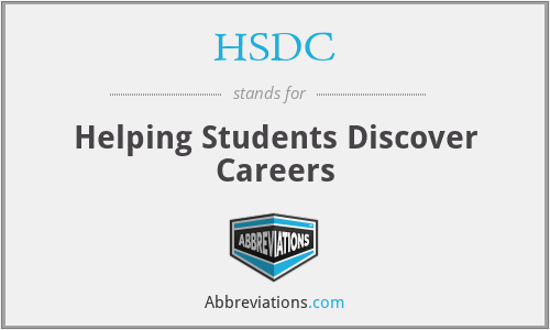 HSDC - Helping Students Discover Careers