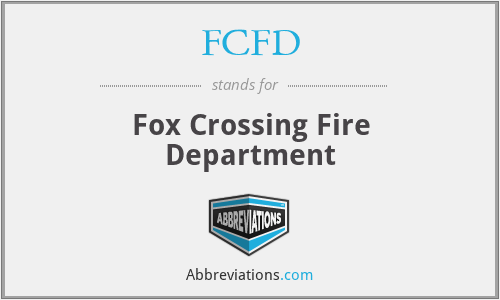 FCFD - Fox Crossing Fire Department