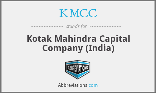 KMCC - Kotak Mahindra Capital Company (India)