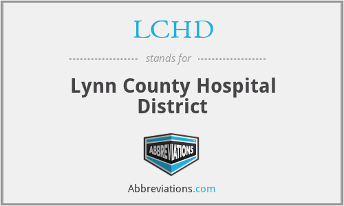 LCHD - Lynn County Hospital District