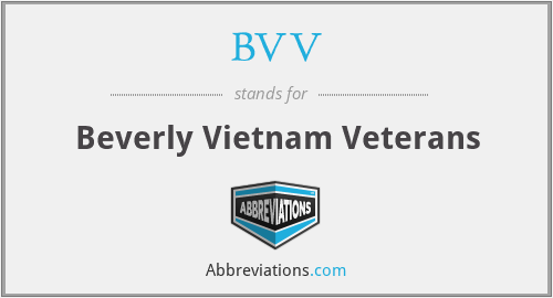 BVV - Beverly Vietnam Veterans