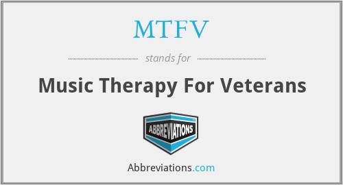 MTFV - Music Therapy For Veterans