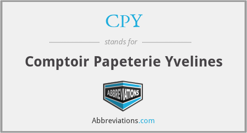 CPY - Comptoir Papeterie Yvelines