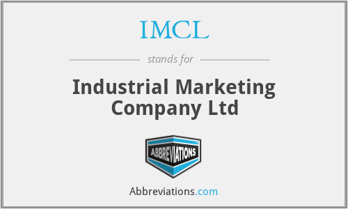 IMCL - Industrial Marketing Company Ltd