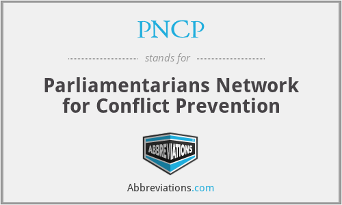 PNCP - Parliamentarians Network for Conflict Prevention