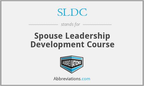SLDC - Spouse Leadership Development Course
