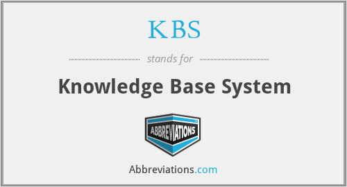 KBS - Knowledge Base System