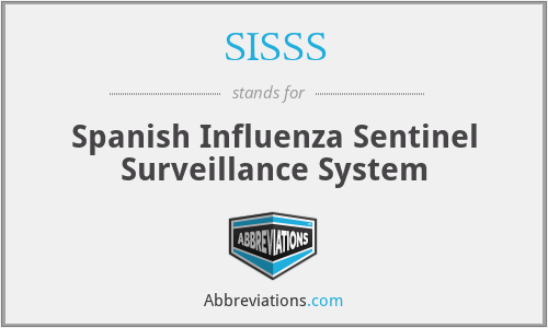 SISSS - Spanish Influenza Sentinel Surveillance System
