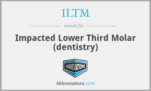 ILTM - Impacted Lower Third Molar (dentistry)