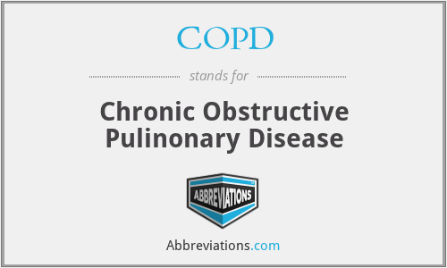 COPD - Chronic Obstructive Pulinonary Disease