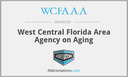 WCFAAA - West Central Florida Area Agency on Aging