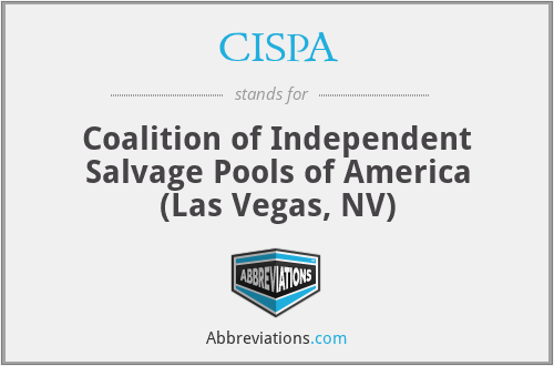CISPA - Coalition of Independent Salvage Pools of America (Las Vegas, NV)