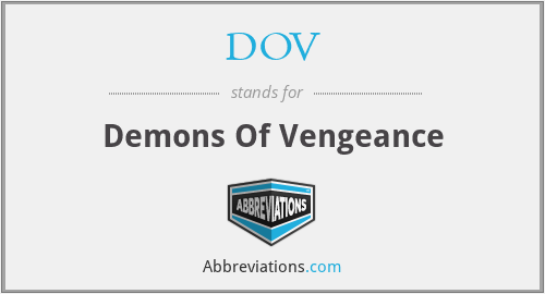 DOV - Demons Of Vengeance
