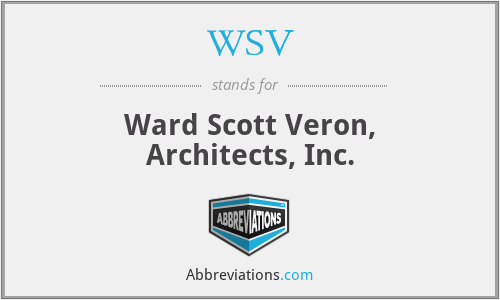 WSV - Ward Scott Veron, Architects, Inc.