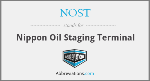 NOST - Nippon Oil Staging Terminal
