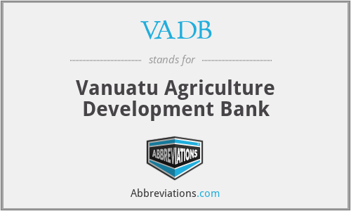 VADB - Vanuatu Agriculture Development Bank
