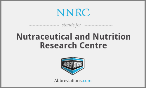 NNRC - Nutraceutical and Nutrition Research Centre