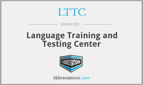 LTTC - Language Training and Testing Center