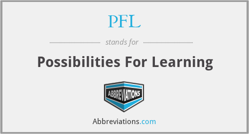 PFL - Possibilities For Learning