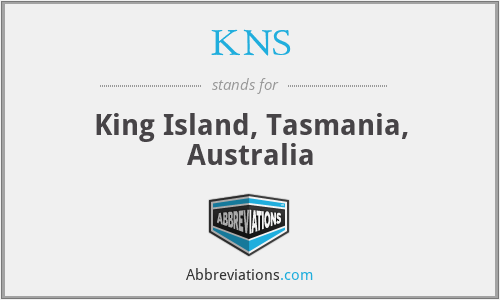 KNS - King Island, Tasmania, Australia