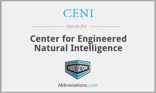 CENI - Center for Engineered Natural Intelligence
