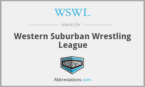 WSWL - Western Suburban Wrestling League