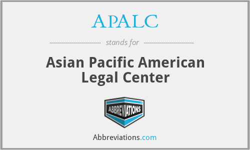 APALC - Asian Pacific American Legal Center