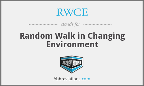 RWCE - Random Walk in Changing Environment