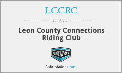 LCCRC - Leon County Connections Riding Club