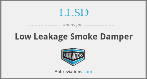 LLSD - Low Leakage Smoke Damper
