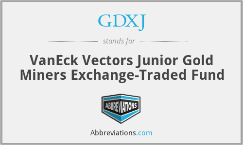 GDXJ - VanEck Vectors Junior Gold Miners Exchange-Traded Fund
