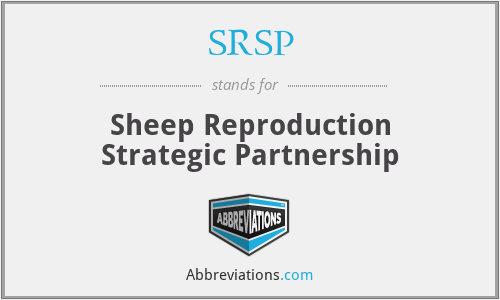 SRSP - Sheep Reproduction Strategic Partnership