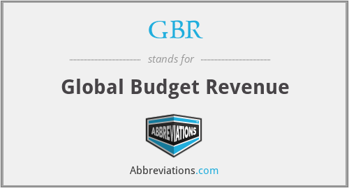 GBR - Global Budget Revenue