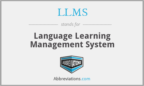 LLMS - Language Learning Management System