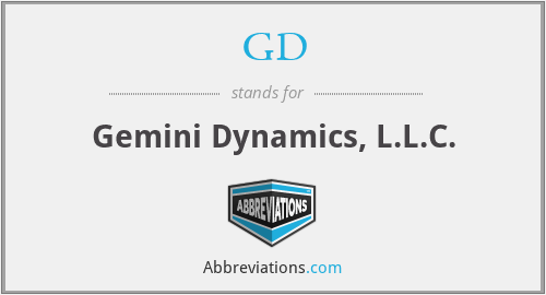 GD - Gemini Dynamics, L.L.C.