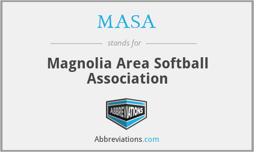 MASA - Magnolia Area Softball Association