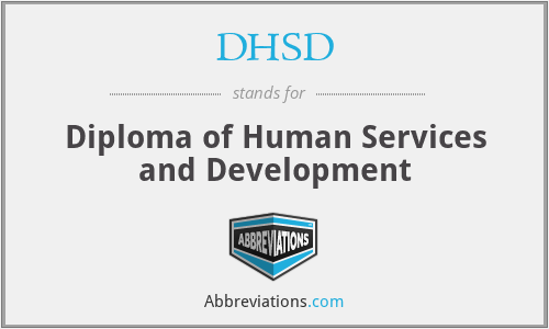 DHSD - Diploma of Human Services and Development