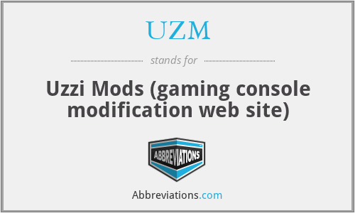 UZM - Uzzi Mods (gaming console modification web site)