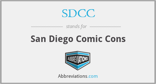 SDCC - San Diego Comic Cons
