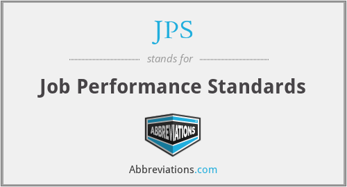 JPS - Job Performance Standards