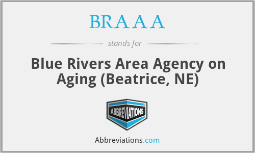 BRAAA - Blue Rivers Area Agency on Aging (Beatrice, NE)