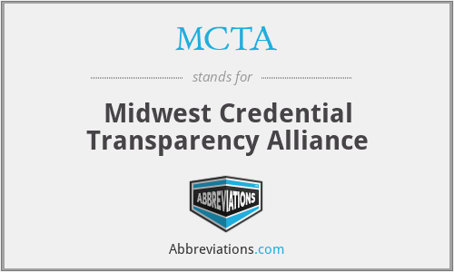 MCTA - Midwest Credential Transparency Alliance