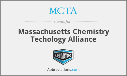 MCTA - Massachusetts Chemistry Techology Alliance